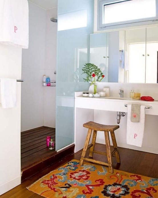 36 ideas para el diseño de baños estilo bohemio | Tikinti