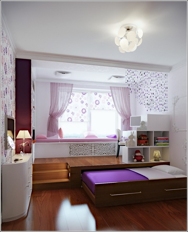 ideas de ahorro de espacio en dormitorios pequeños | Tikinti