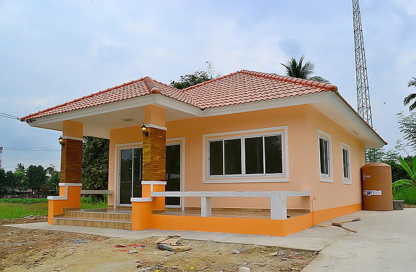 30 casas de campo modernas de diferentes colores estilo tailandes - TIKINTI