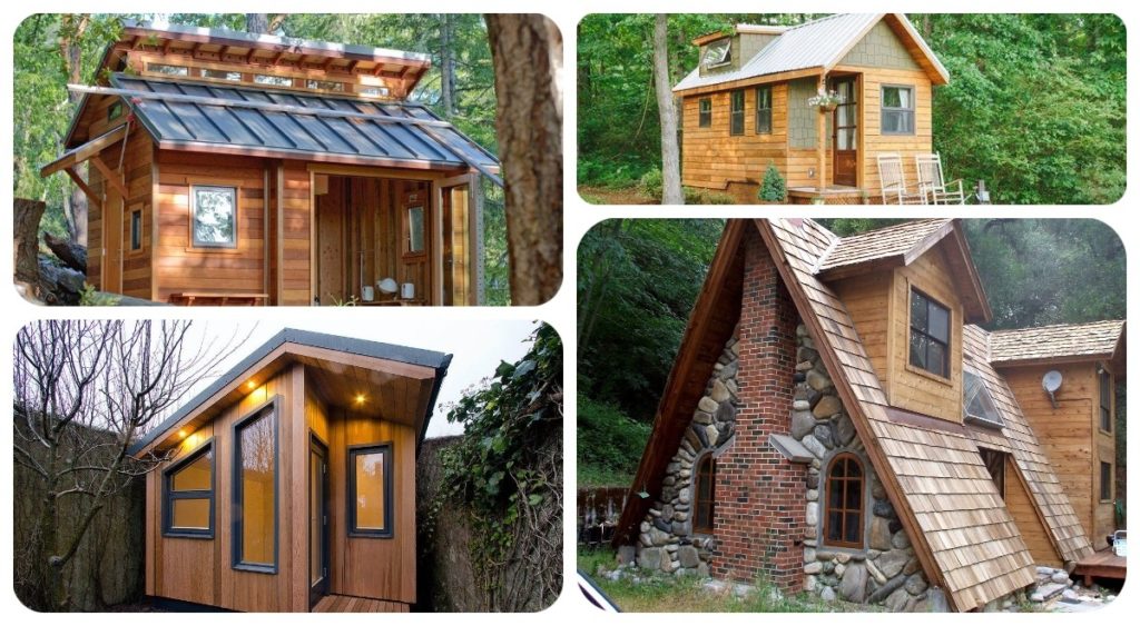 20 diseños de casas de madera pequeñas - TIKINTI