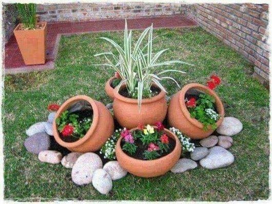 ▷ 1001 + Ideas de decoración de jardín con maceteros grandes  Decoraciones  de jardín, Jardinería en macetas, Ideas de jardinería