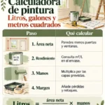 Calculadora de pintura por metro cuadrado