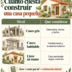 Cuánto cuesta construir una casa pequeña
