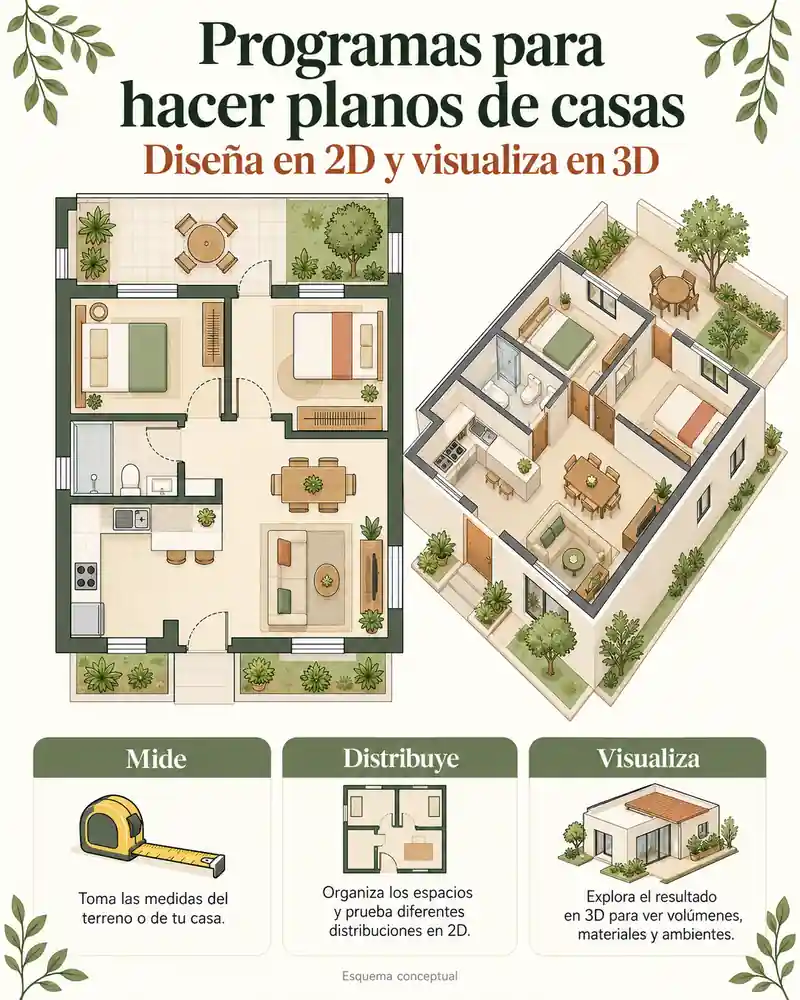 Programas para hacer planos de casas