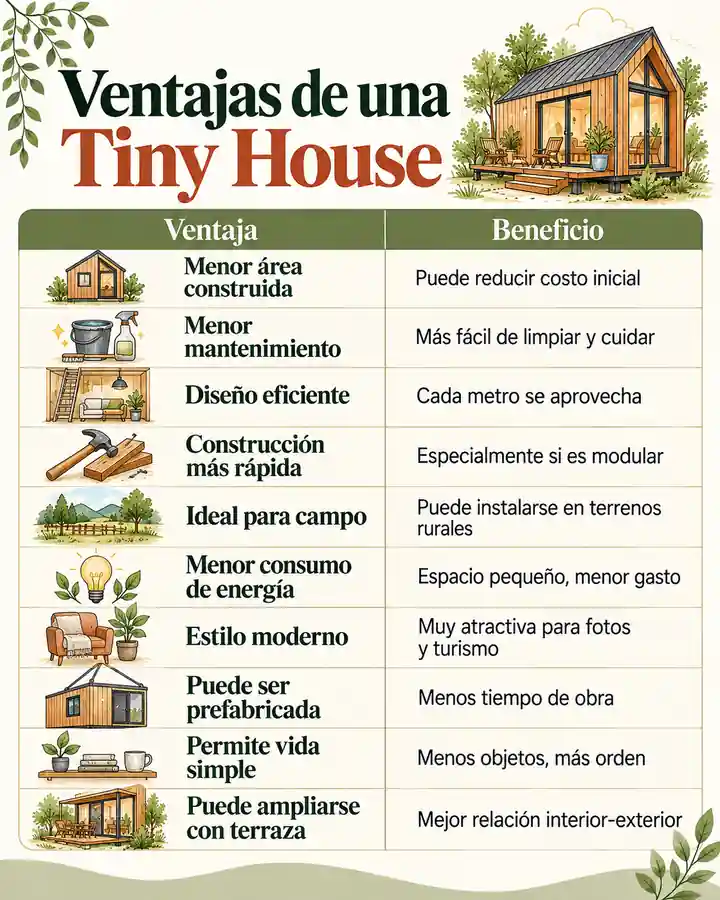 Ventajas de una Tiny House