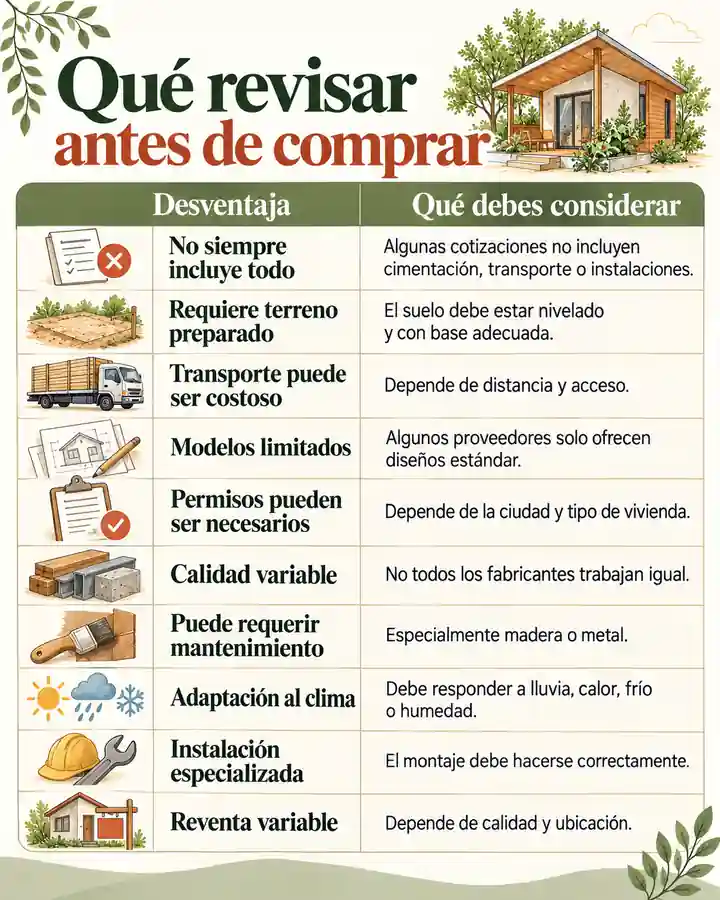 Qué revisar antes de comprar
