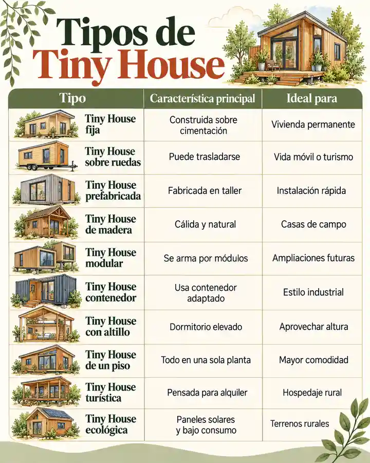 Tipos de Tiny House