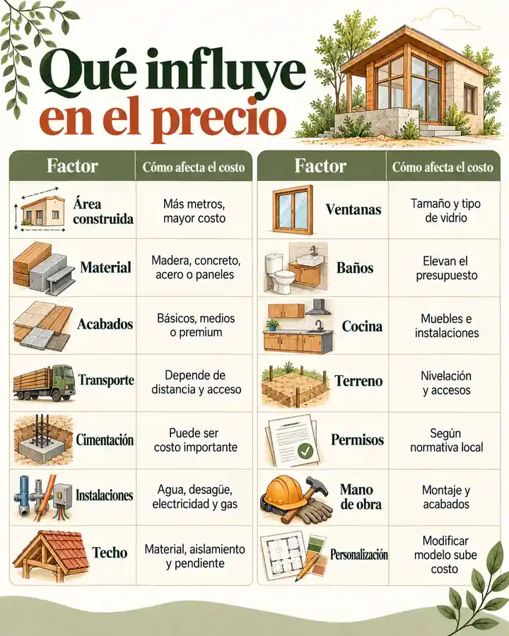 Qué influye en el precio
