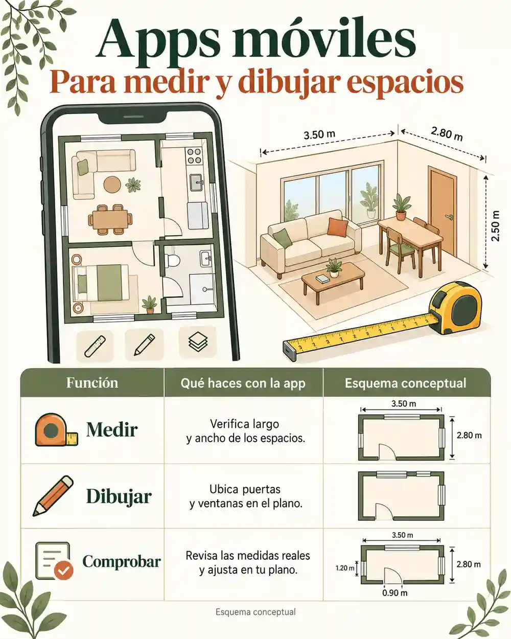 Apps móviles para hacer planos